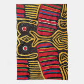 Cuna Indian Mola Duck Design Theedoek (Verticaal)