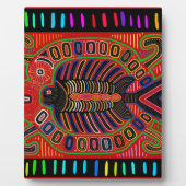 Cuna Indian Mola Flying Fish Fotoplaat (Voorkant)