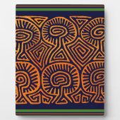 Cuna Indian Mushroom Demons Fotoplaat (Voorkant)