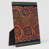 Cuna Indian Mushroom Demons Fotoplaat (Zijkant)