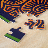 Cuna Indian Mushroom Demons Legpuzzel (Zijkant)