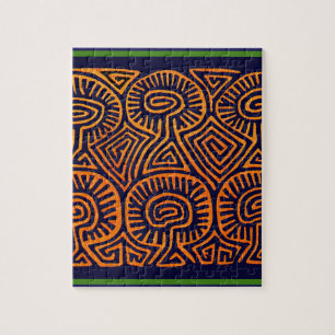 Cuna Indian Mushroom Demons Legpuzzel