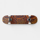 Cuna Indian Skateboard - Tribal VooDou Skateboard (Horizontaal)