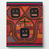 Cuna Tribal Design Fotoplaat (Voorkant)