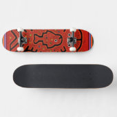 Cuna Tribale Skate Fish Skateboard (Horizontaal)