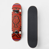 Cuna Tribale Skate Fish Skateboard (Voorkant)
