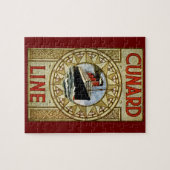 Cunard Cruise Line Travel Poster  Titanic Legpuzzel (Horizontaal)