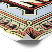 Cunard Line en Poster New York en Liverpool 1875 (Hoek)