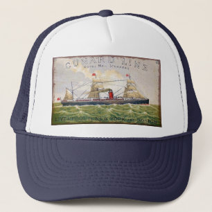  Cunard Line Royal Mail Steamers Trucker Pet