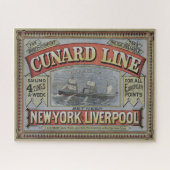  Cunard Line Shipping Company AD Legpuzzel (Horizontaal)
