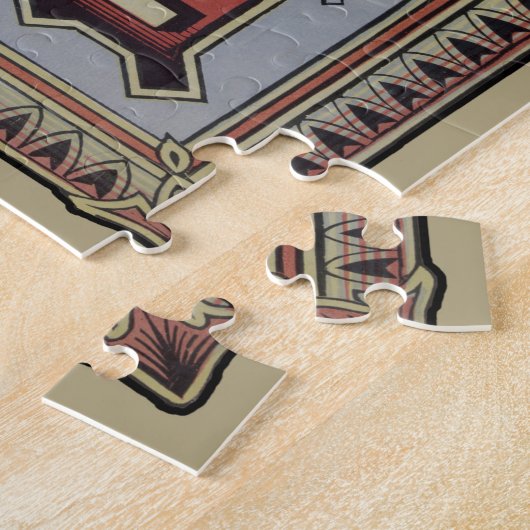  Cunard Line Shipping Company AD Legpuzzel (Zijkant)