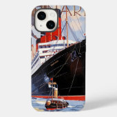 CUNARD OCEAN LINER AQUITANIA Case-Mate iPhone CASE (Achterkant)
