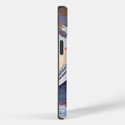 CUNARD OCEAN LINER AQUITANIA Case-Mate iPhone CASE (Achterkant / Rechts)