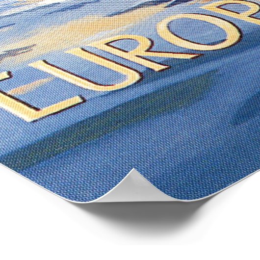 CUNARD OCEAN LINER AQUITANIA POSTER (Hoek)