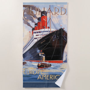 CUNARD OCEAN LINER AQUITANIA STRANDLAKEN