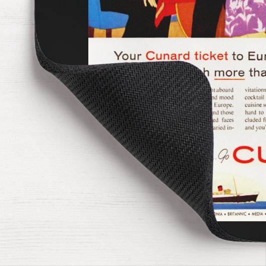 Cunard Queen's Party AD Muismat (Hoek)