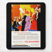 Cunard Queen's Party AD Muismat (Voorkant)