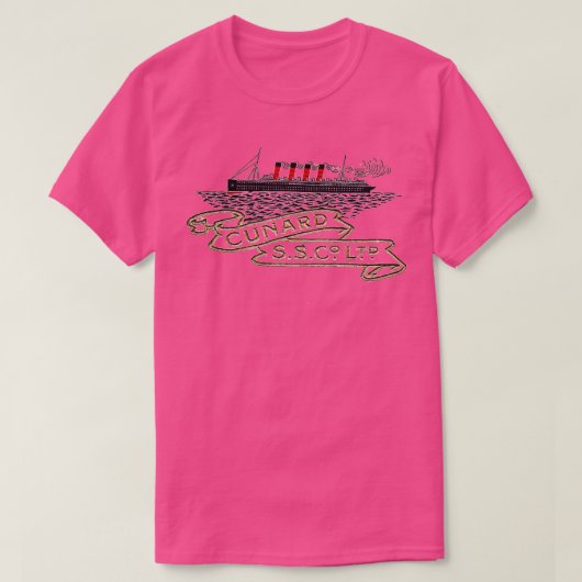 Cunard T-shirt (Design voorkant)