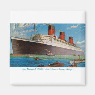 Cunard White Star Line's Queen Mary Magneet