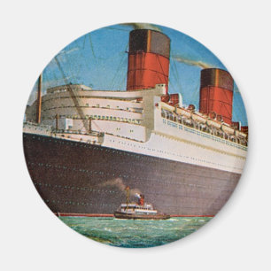 Cunard White Star Line's Queen Mary Magneet