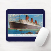 Cunard White Star Line's Queen Mary Muismat (Met muis)