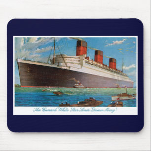 Cunard White Star Line's Queen Mary Muismat