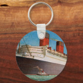 Cunard White Star Line's Queen Mary Sleutelhanger (Voorkant)