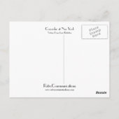 Cunarder in New York Briefkaart (Achterkant)