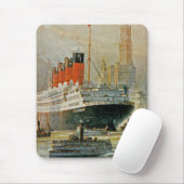 Cunarder in New York Muismat (Met muis)