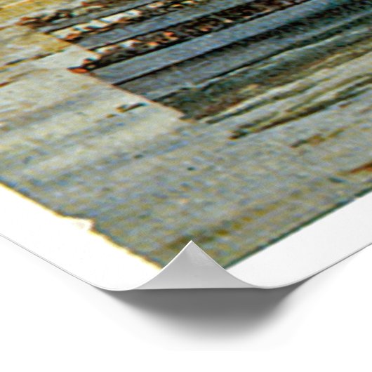 Cunarder in New York Poster (Hoek)