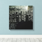 Cuneiform-script Canvas Afdruk (Insitu (Houten vloer))