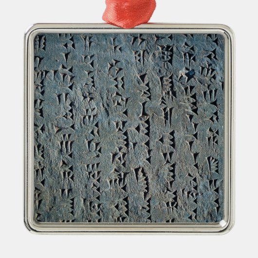 Cuneiform-script Metalen Ornament (Voorkant)