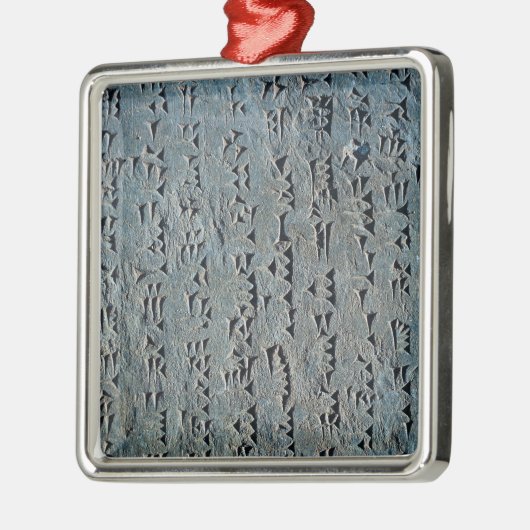 Cuneiform-script Metalen Ornament (Links)