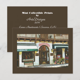 Cuneo Apartements Mimi Collectible Prints Briefkaart