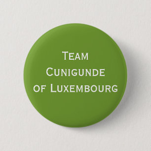 Cunigunde of Luxeumbourg Heilige Romeinse Empress Ronde Button 5,7 Cm