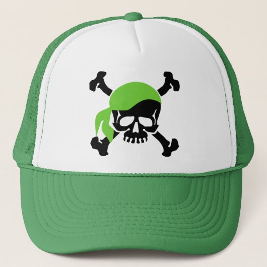 Cunkel en kruisbeenderen 4 trucker pet (Voorkant)
