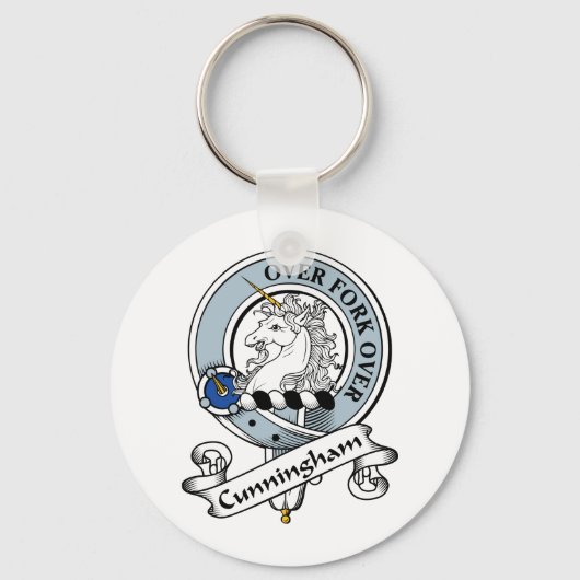 Cunningham Clan Badge Sleutelhanger (Voorkant)