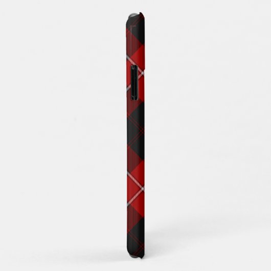 Cunningham Clan Badge & Tartan Telefoon Case (Achterkant/rechts)