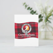 Cunningham Clan Briefkaart (Staand voorkant)