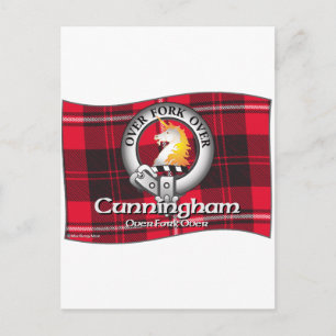 Cunningham Clan Briefkaart