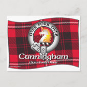 Cunningham Clan Briefkaart (Voorkant)