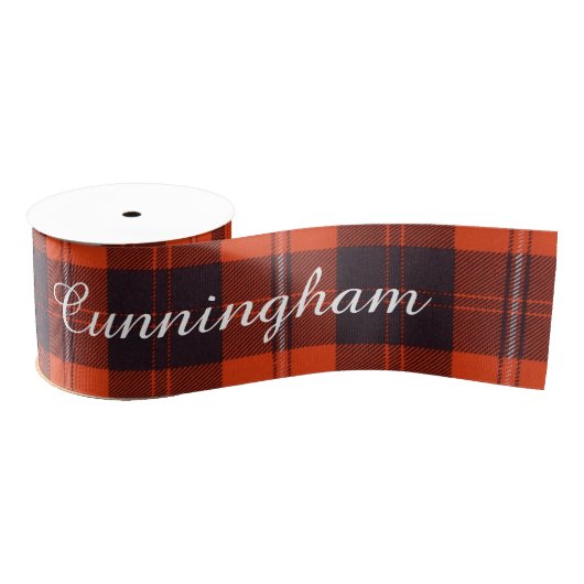 Cunningham clan Pset Scottish tartan Grosgrain Lint (Spoel)