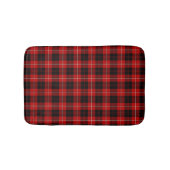 Cunningham Clan Red en Black Scottish Tartan Badmat (Voorkant)