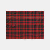 Cunningham Clan Tartan Pset Fleece Blanket Deken (Voorkant (Horizontaal))