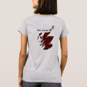 Cunningham Clan Vrouwen T-shirt (Achterkant)