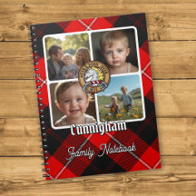 Cunningham Familie Foto Collage