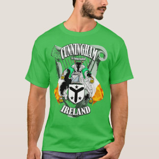 Cunningham Familienaam Engels en Iers T-shirt