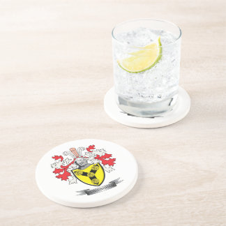 Cunningham Family Crest Coat of Arms Zandsteen Onderzetter