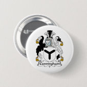 Cunningham Family Crest Ronde Button 5,7 Cm (Voorkant /achterkant)