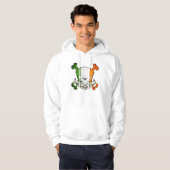 Cunningham Ierse schedel Hoodie (Voorkant volledig)